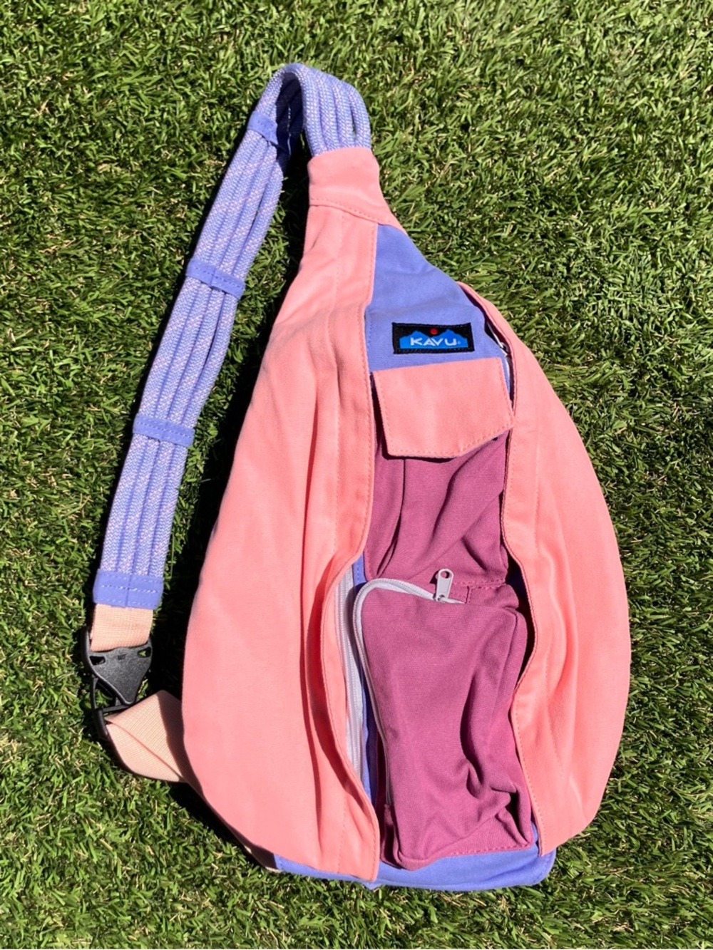 NEW! Colorblock KAVU Mini Rope Bag Crossbody Sling